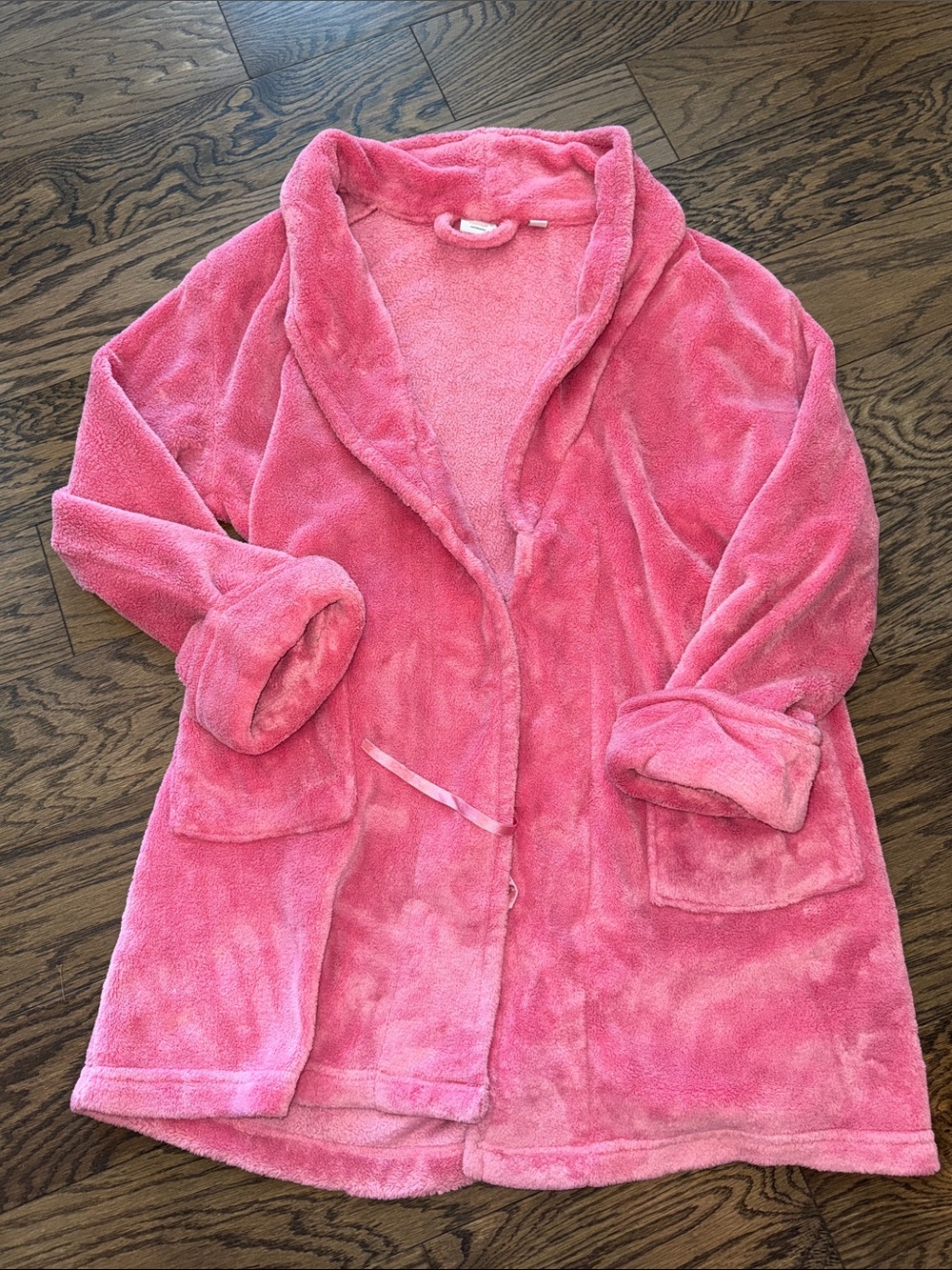 Pink Plush women’s robe size medium